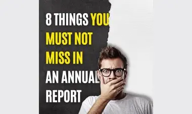 8 Things You Must Not Miss In An Annual Report